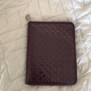COACH planner folio